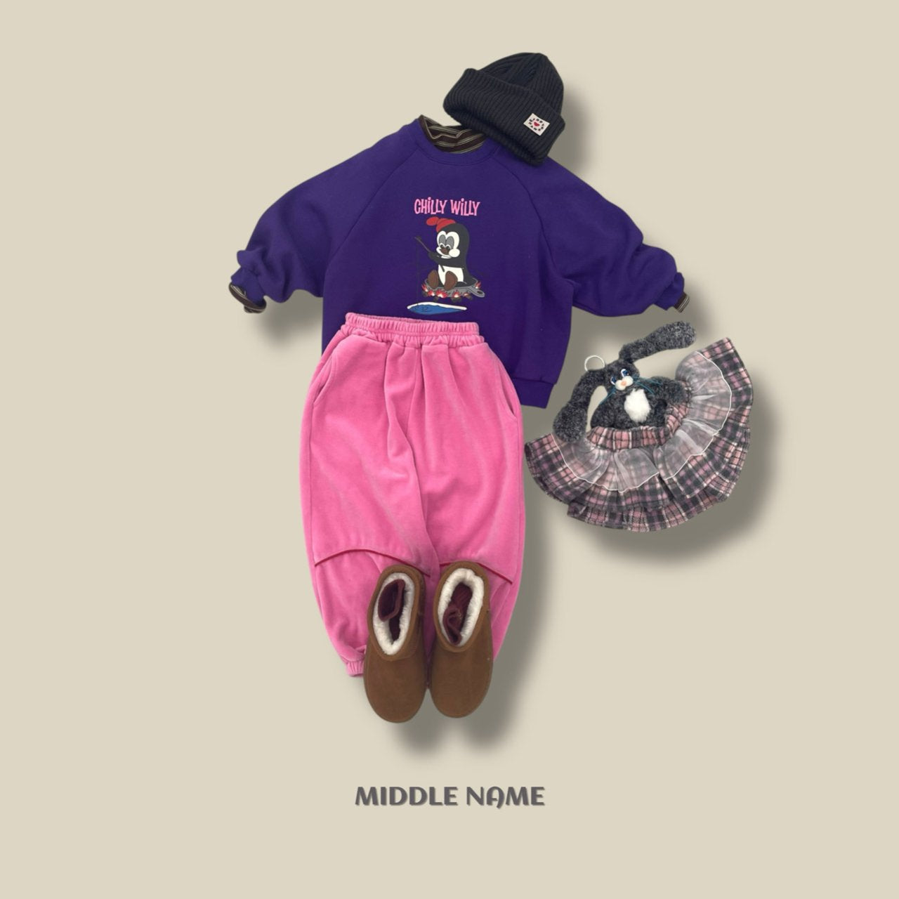 【予約】WILLY raglan mtm  / middle name (S-JM)