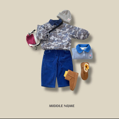 【予約】camouflagey bonding T  / middle name (S-JM)