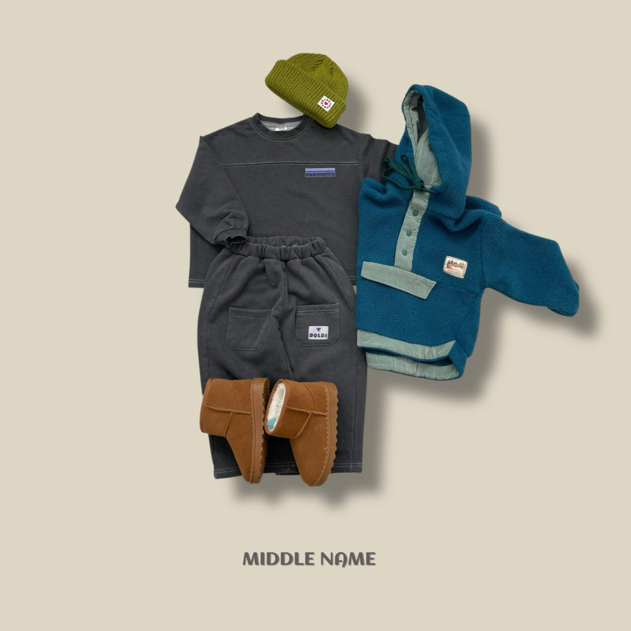 【予約】pigment line T  / middle name (S-JM)