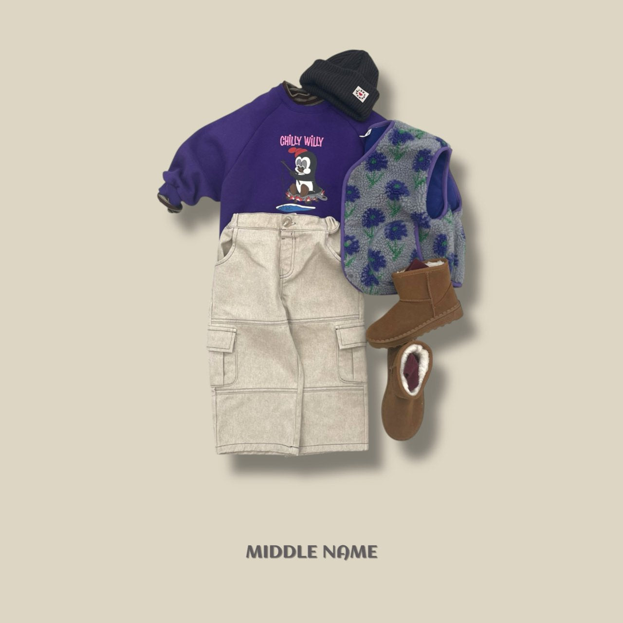 【予約】WILLY raglan mtm  / middle name (S-JM)