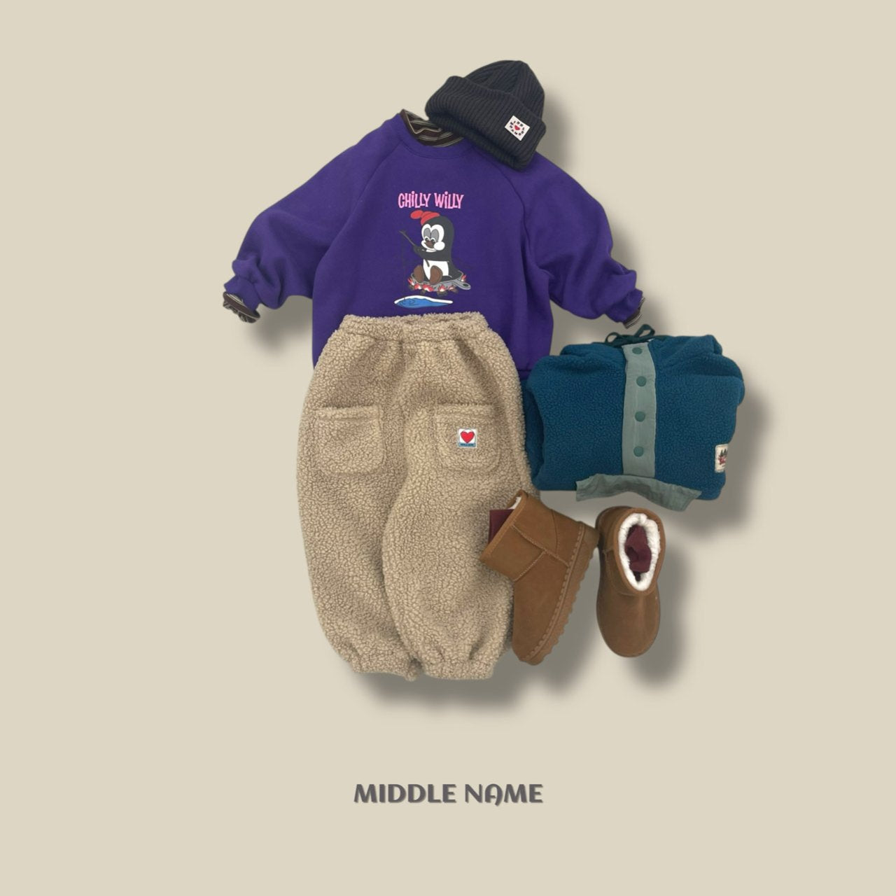 【予約】WILLY raglan mtm  / middle name (S-JM)