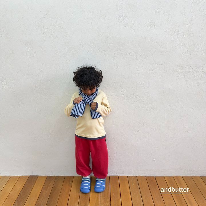 【予約】 Candy Color T-Shirt / andbutter(S-JM)
