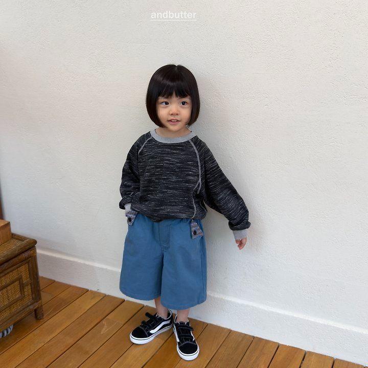 【予約】Hidden Check Bermuda Pants / andbutter(S-JM)