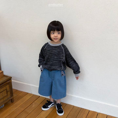 【予約】Hidden Check Bermuda Pants / andbutter(S-JM)