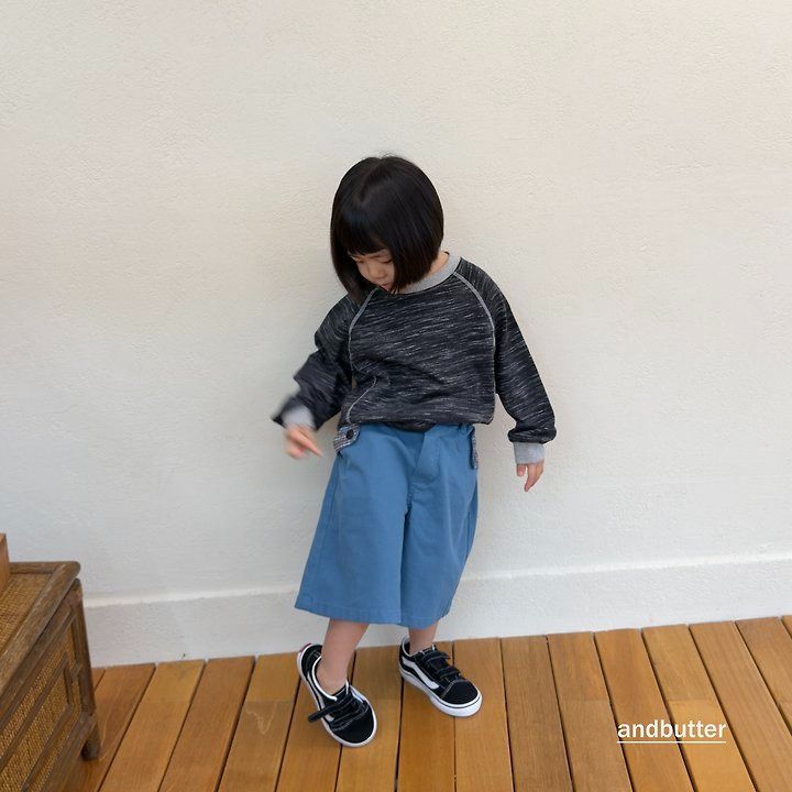 【予約】Hidden Check Bermuda Pants / andbutter(S-JM)