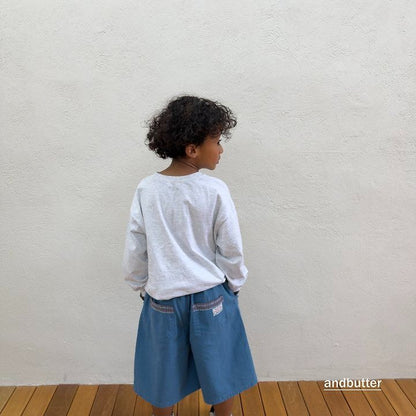 【予約】Hidden Check Bermuda Pants / andbutter(S-JM)