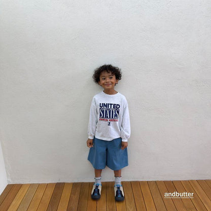 【予約】Hidden Check Bermuda Pants / andbutter(S-JM)