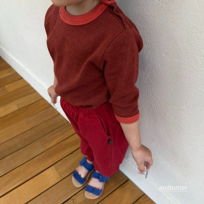 【予約】Snap 3/4  T-Shirt / andbutter(S-JM)