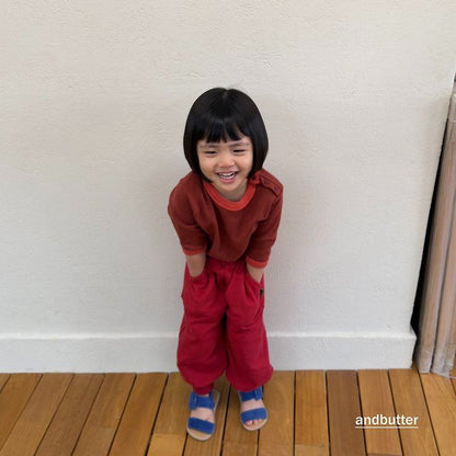 【予約】Snap 3/4  T-Shirt / andbutter(S-JM)