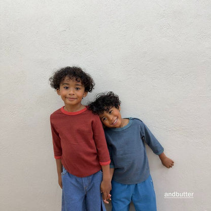 【予約】Snap 3/4  T-Shirt / andbutter(S-JM)