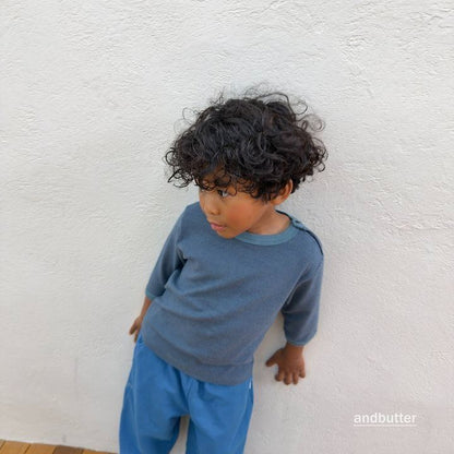 【予約】Snap 3/4  T-Shirt / andbutter(S-JM)