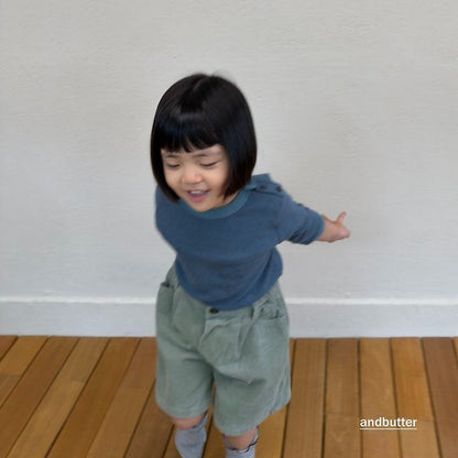 【予約】Snap 3/4  T-Shirt / andbutter(S-JM)