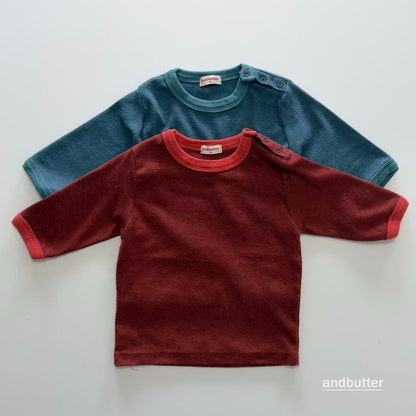 【予約】Snap 3/4  T-Shirt / andbutter(S-JM)