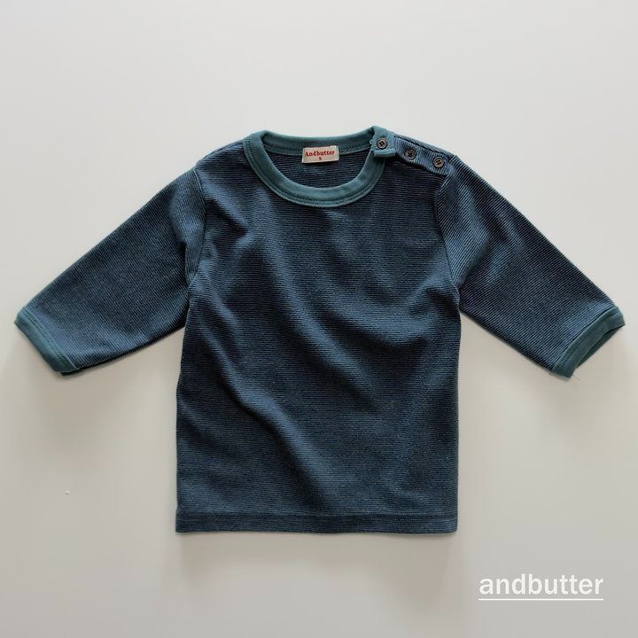 【予約】Snap 3/4  T-Shirt / andbutter(S-JM)
