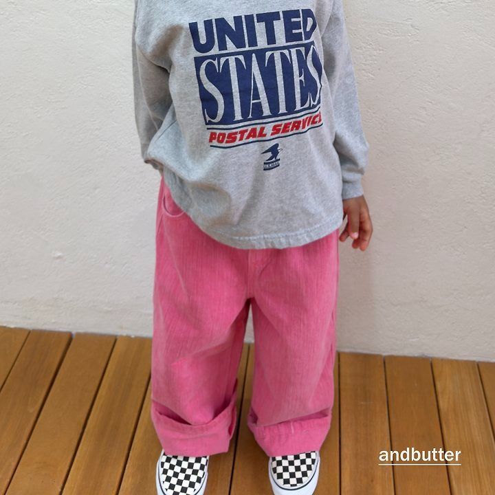【予約】Slub Cotton Pants / andbutter(S-JM)