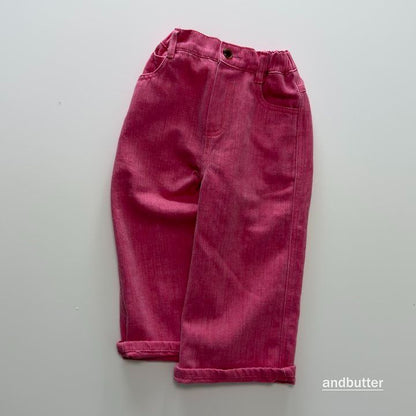 【予約】Slub Cotton Pants / andbutter(S-JM)