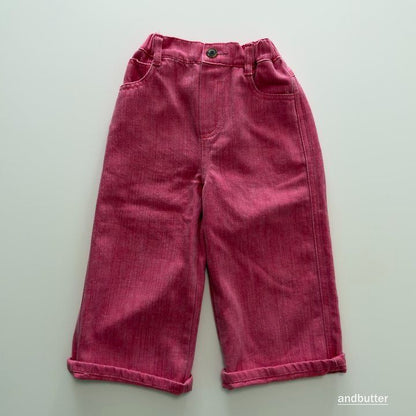 【予約】Slub Cotton Pants / andbutter(S-JM)