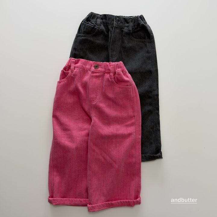 【予約】Slub Cotton Pants / andbutter(S-JM)