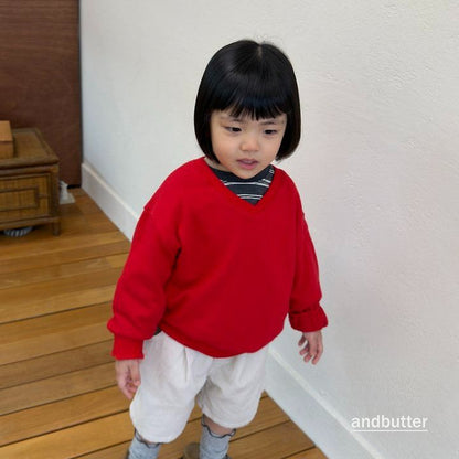 【予約】Heart Pocket Corduroy Shorts / andbutter(S-JM)