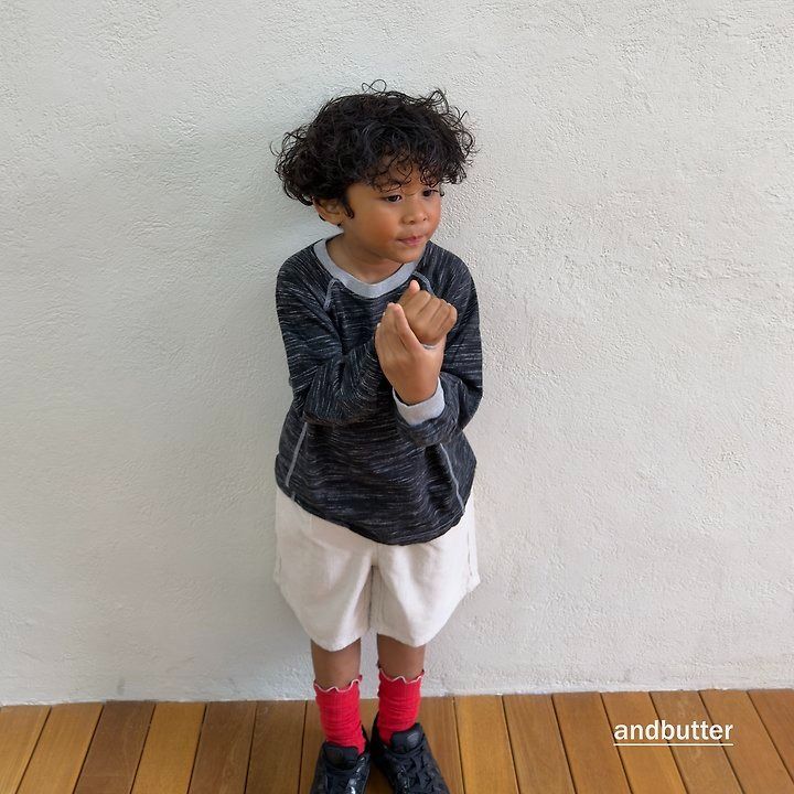 【予約】Heart Pocket Corduroy Shorts / andbutter(S-JM)