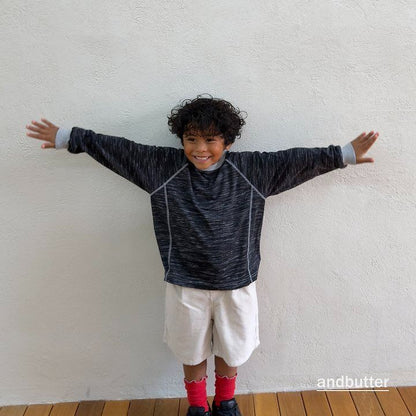【予約】Heart Pocket Corduroy Shorts / andbutter(S-JM)