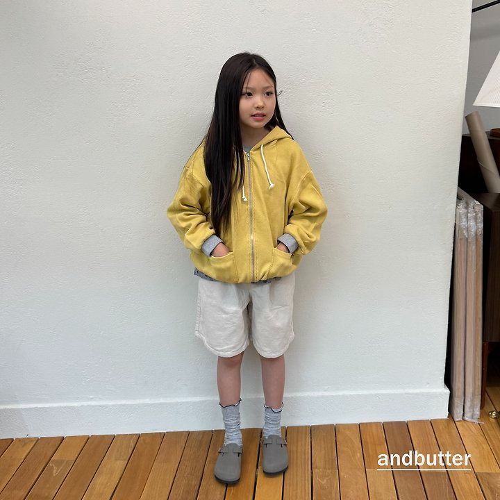 【予約】Heart Pocket Corduroy Shorts / andbutter(S-JM)