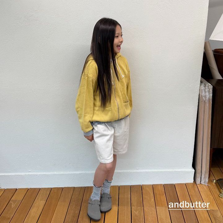 【予約】Heart Pocket Corduroy Shorts / andbutter(S-JM)