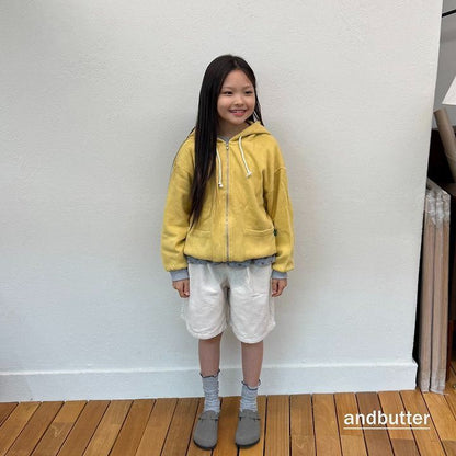 【予約】Heart Pocket Corduroy Shorts / andbutter(S-JM)
