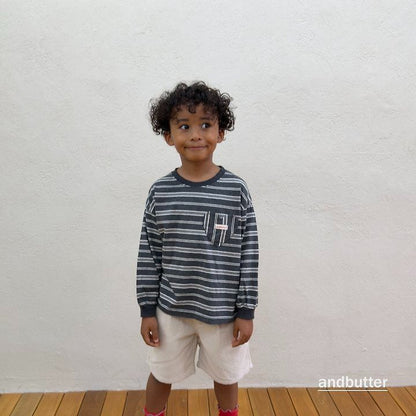 【予約】Heart Pocket Corduroy Shorts / andbutter(S-JM)
