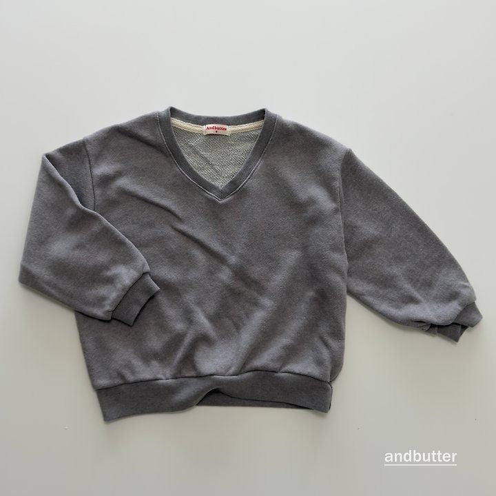【予約】Soft V-Neck MTM / andbutter(S-JM)