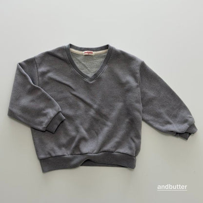 【予約】Soft V-Neck MTM / andbutter(S-JM)
