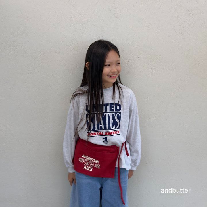 【予約】Service Graphic T-Shirt / andbutter(S-JM)