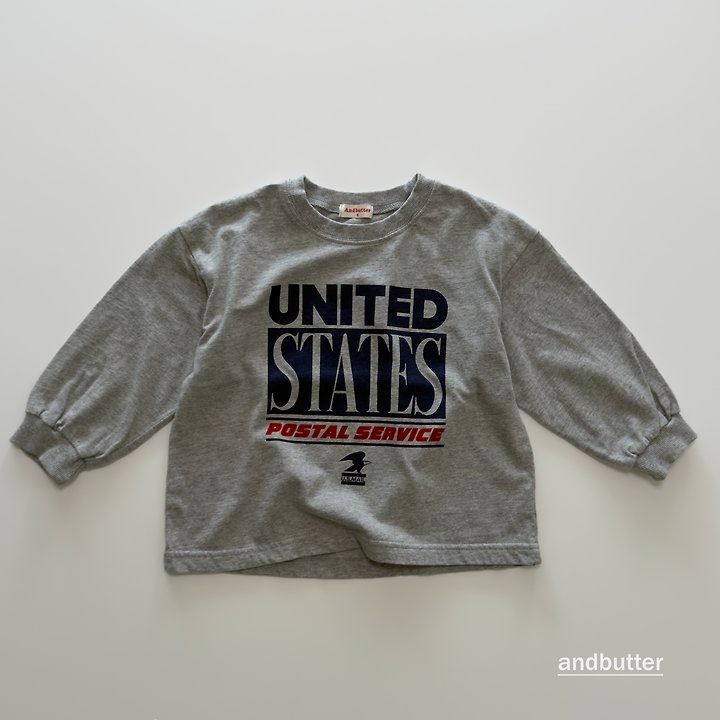 【予約】Service Graphic T-Shirt / andbutter(S-JM)