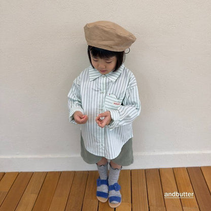 【予約】Macaron Heart Shirt / andbutter(S-JM)