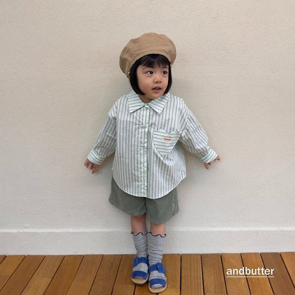 【予約】Macaron Heart Shirt / andbutter(S-JM)