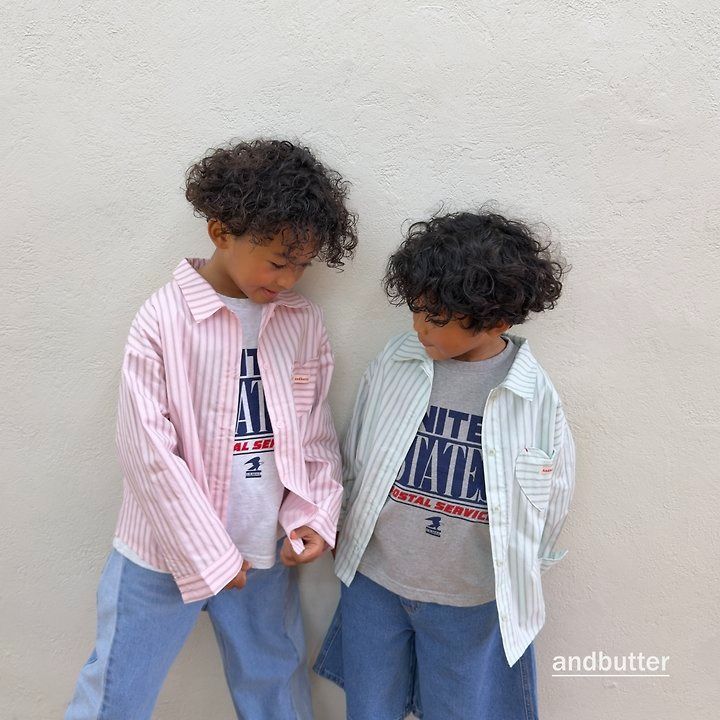 【予約】Macaron Heart Shirt / andbutter(S-JM)