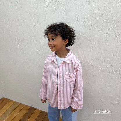 【予約】Macaron Heart Shirt / andbutter(S-JM)