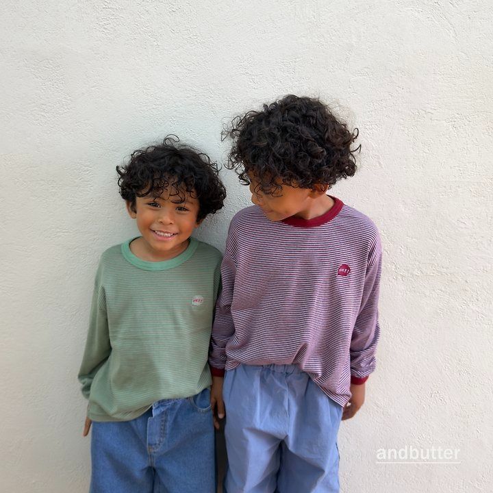 【予約】Hey T-Shirt / andbutter(S-JM)