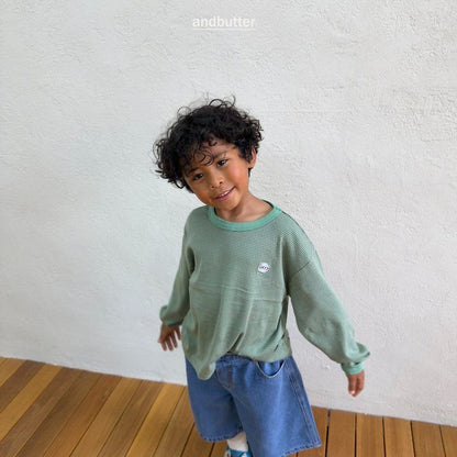 【予約】Hey T-Shirt / andbutter(S-JM)