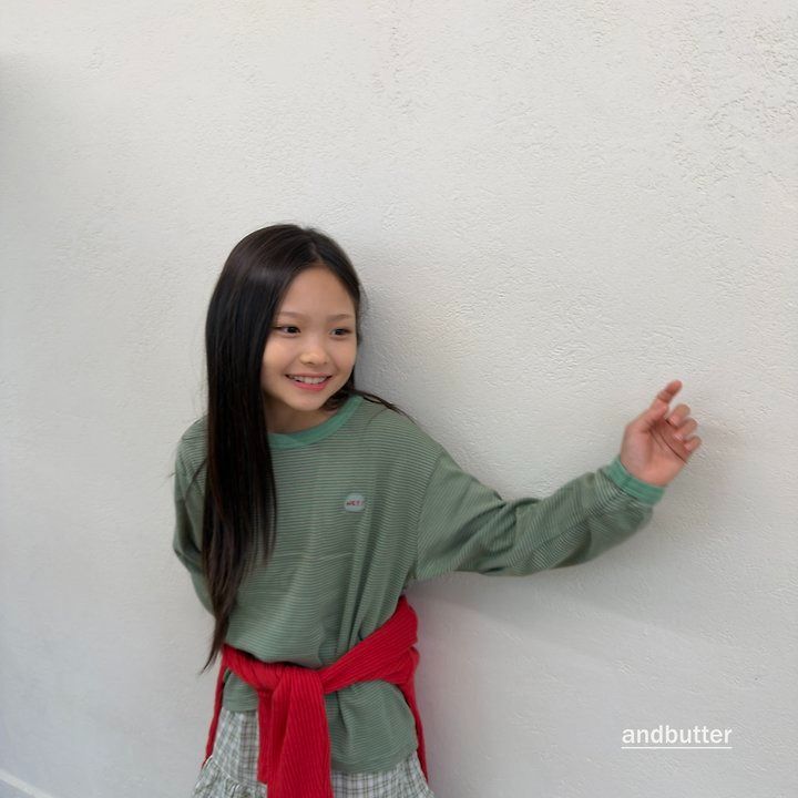 【予約】Hey T-Shirt / andbutter(S-JM)