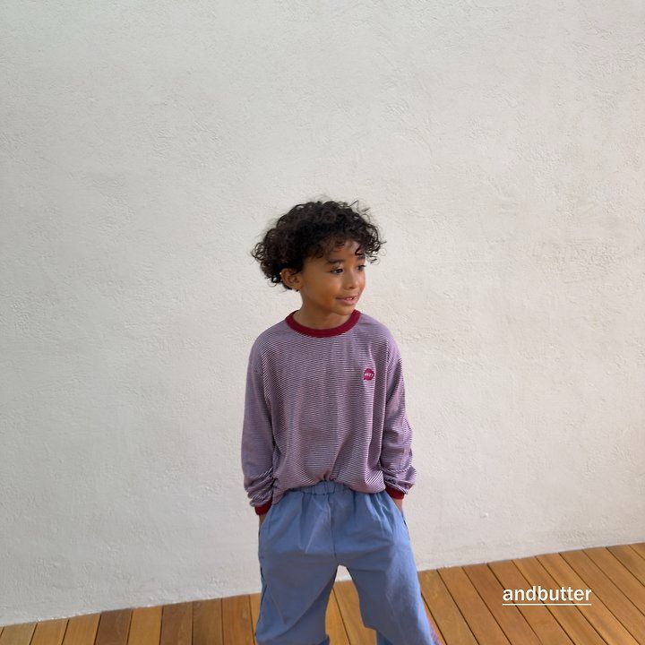 【予約】Hey T-Shirt / andbutter(S-JM)