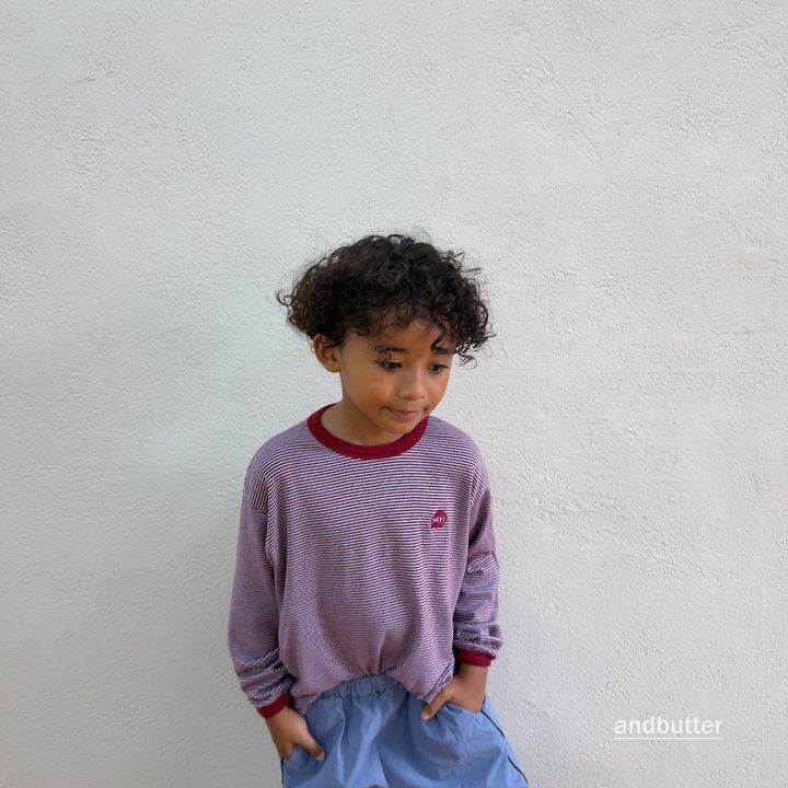 【予約】Hey T-Shirt / andbutter(S-JM)