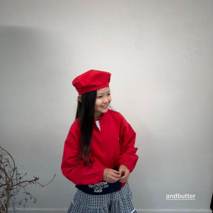 【予約】Reversible Beret / andbutter