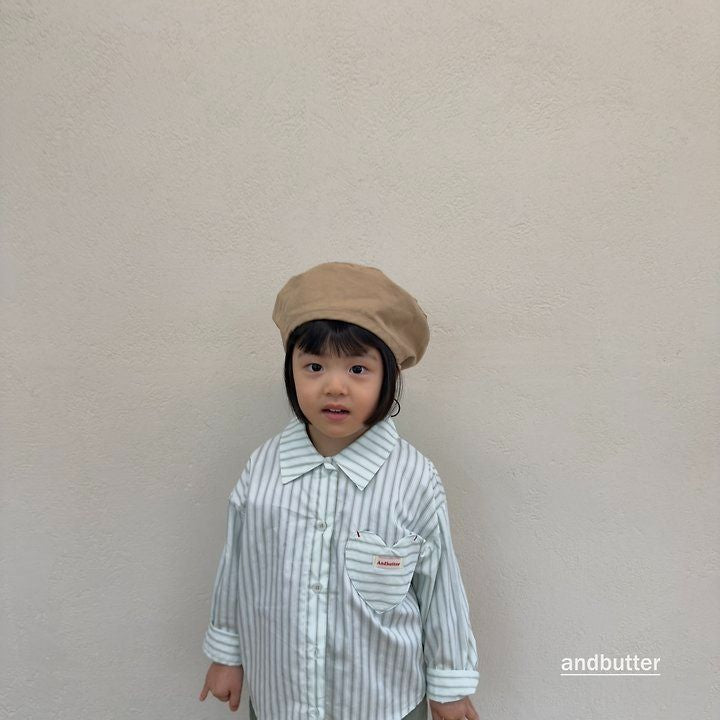 【予約】Reversible Beret / andbutter