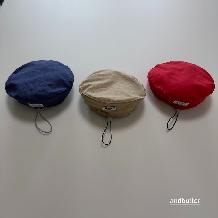 【予約】Reversible Beret / andbutter