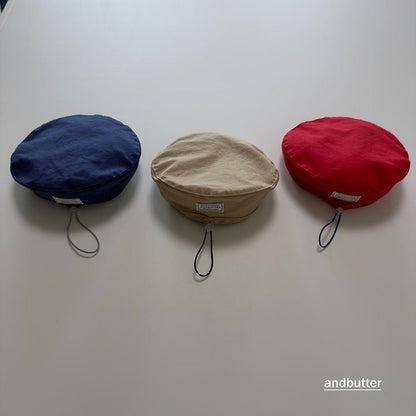 【予約】Reversible Beret / andbutter