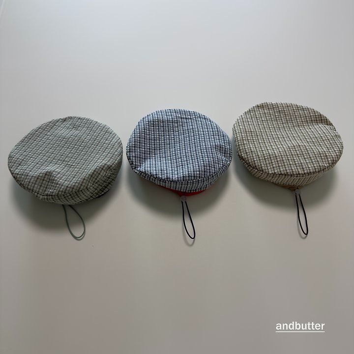 【予約】Reversible Beret / andbutter