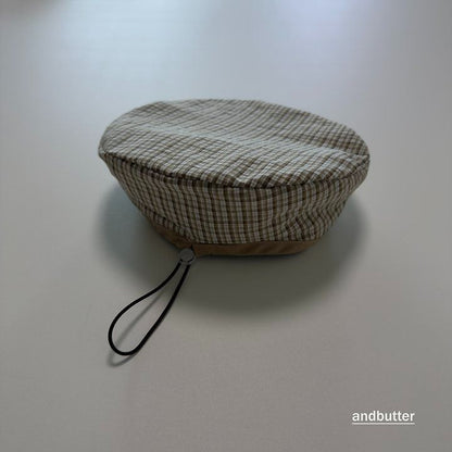 【予約】Reversible Beret / andbutter