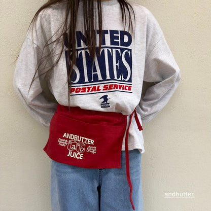 【予約】Canvas Apron / andbutter(S-JM)