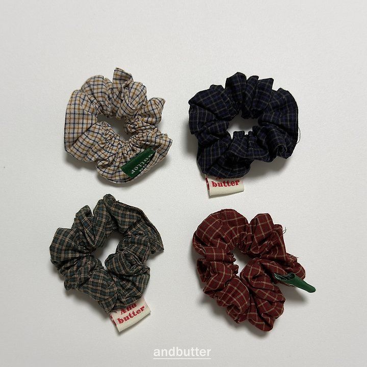 【予約】Classic  Scrunchie / andbutter